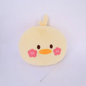 Chicken Face Cushion-Yellow