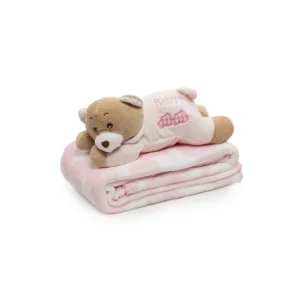 Newborn Gift Set With Teddy-Pink