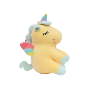 Sitting Unicorn-Yellow