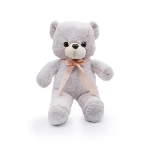 Teddy Bear With Ribbon - Orange