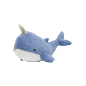 Whale With Horn-Dark Blue